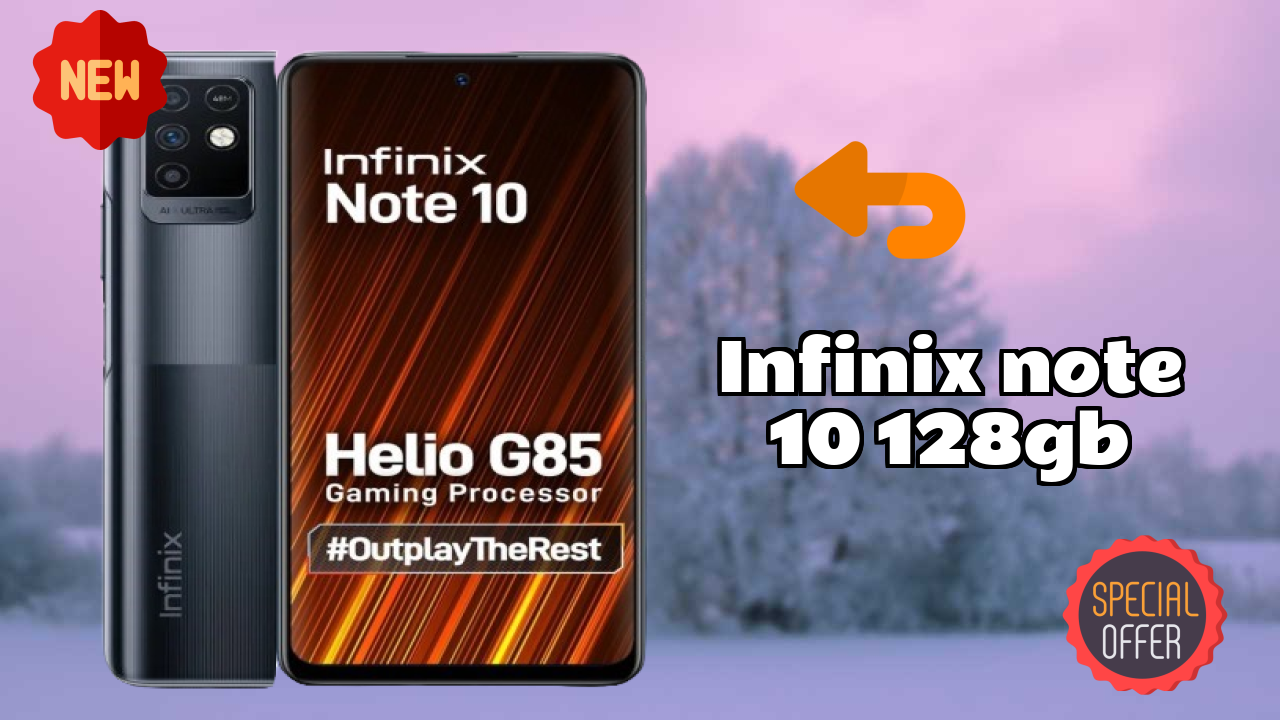 Infinix Note 10 128GB Battery Life: 5000 MAh Charging Speed