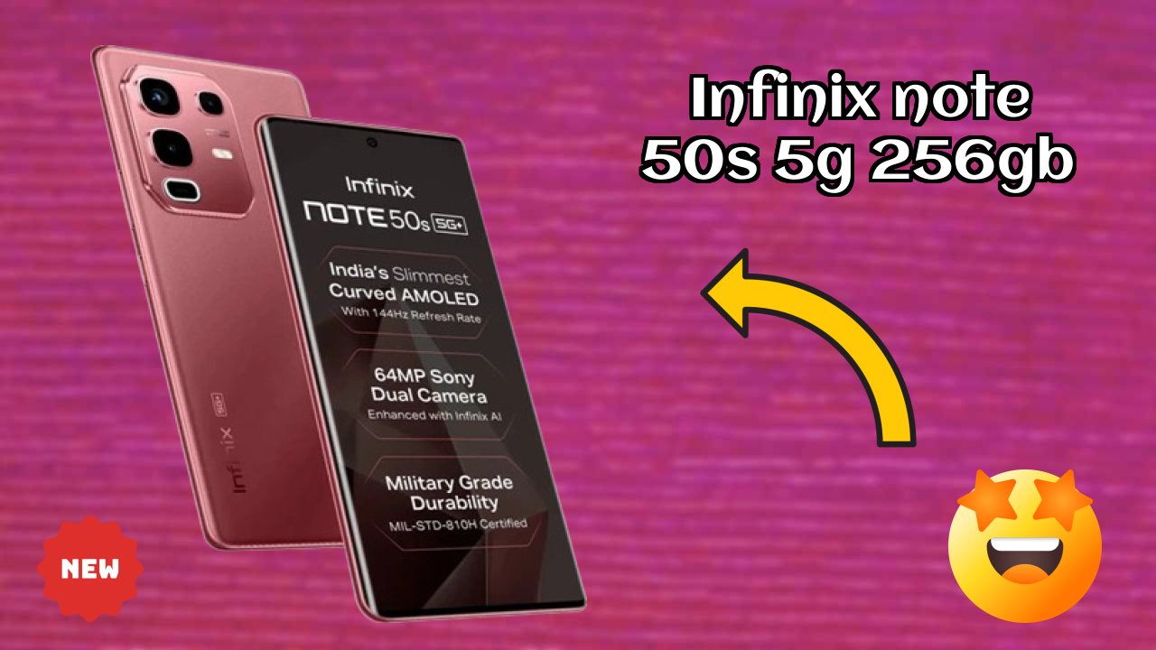 Infinix Note 50s 5G+ 256GB at ₹17,999 - Complete Review Guide