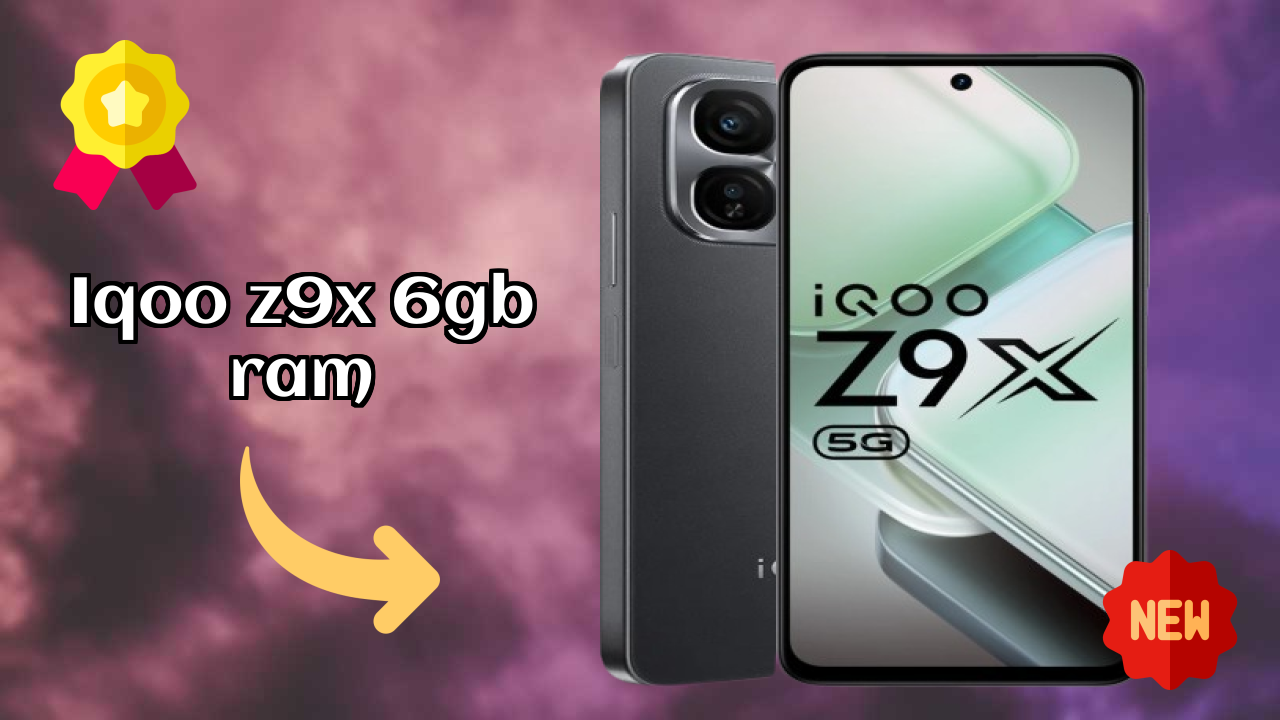 IQOO Z9x 6GB RAM at ₹11,985 - Best Deal Available Right Now