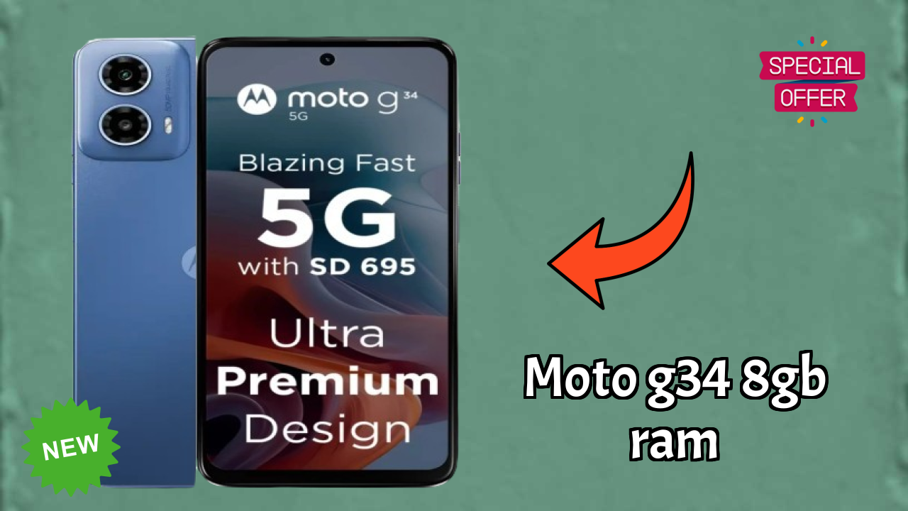Moto G34 8GB RAM Display Technology: IPS LCD Explained