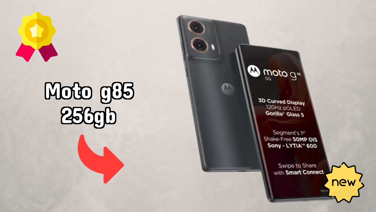 Moto G85 256GB Display Quality: P-OLED Review
