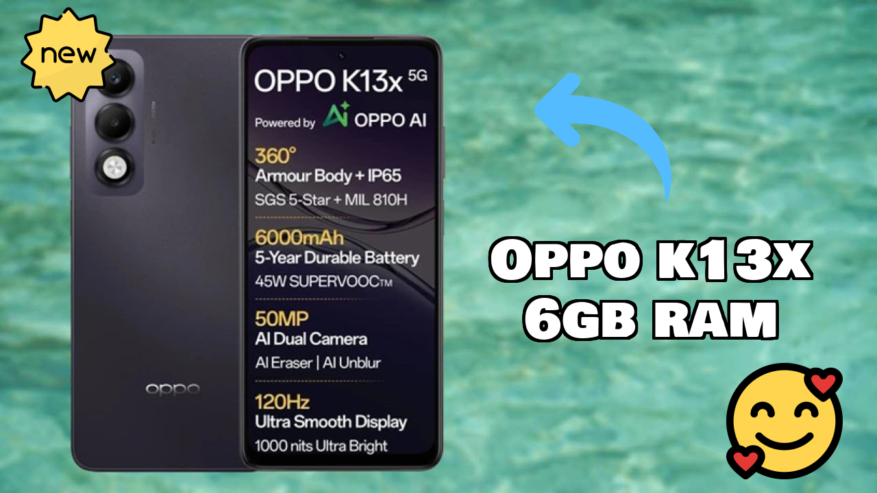 OPPO K13x 6GB RAM vs Competition: Best Phone Winner