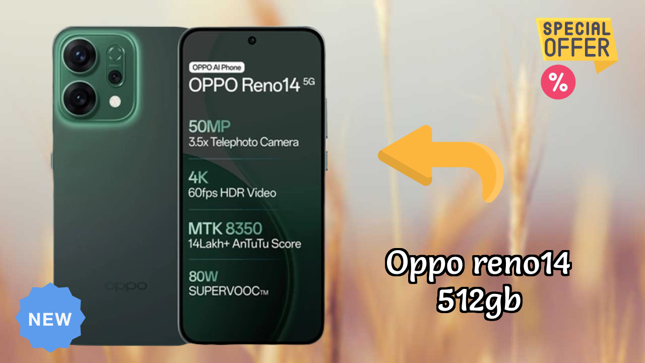 OPPO Reno14 512GB RAM Review: 12 GB RAM Multitasking Tested