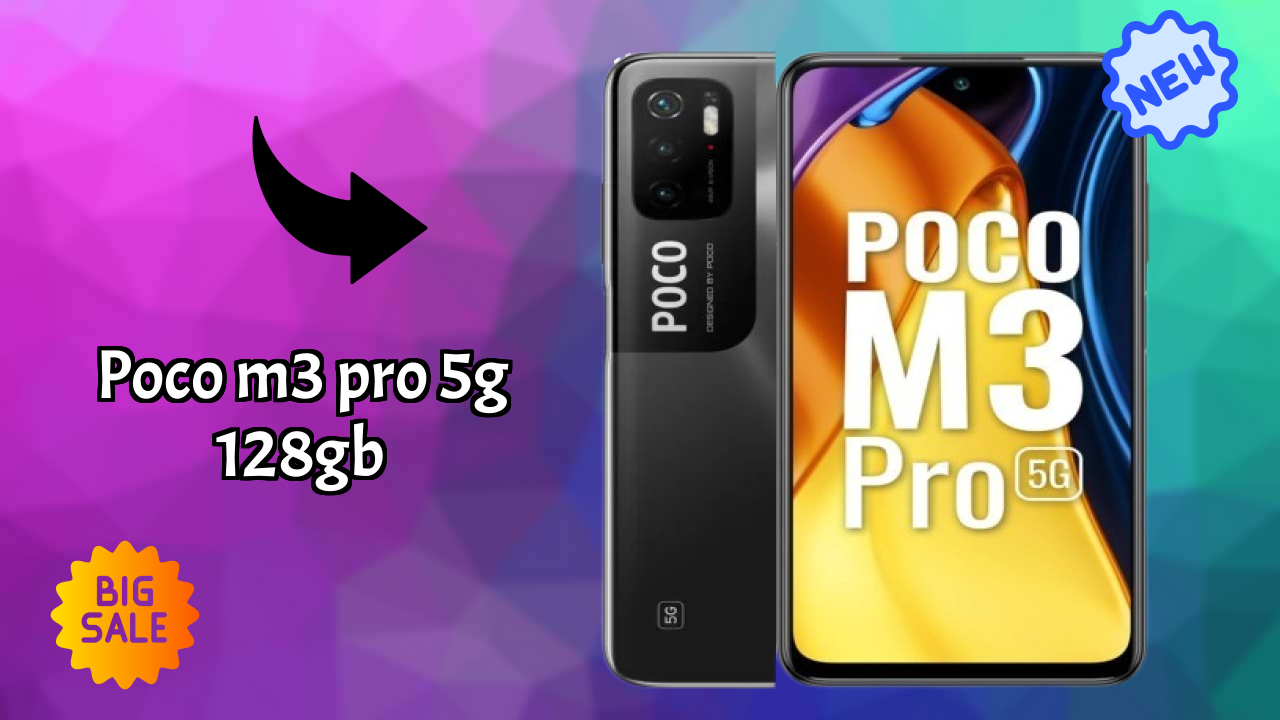 Poco POCO M3 Pro 5G 128GB - Best Camera Phone Under ₹16,499