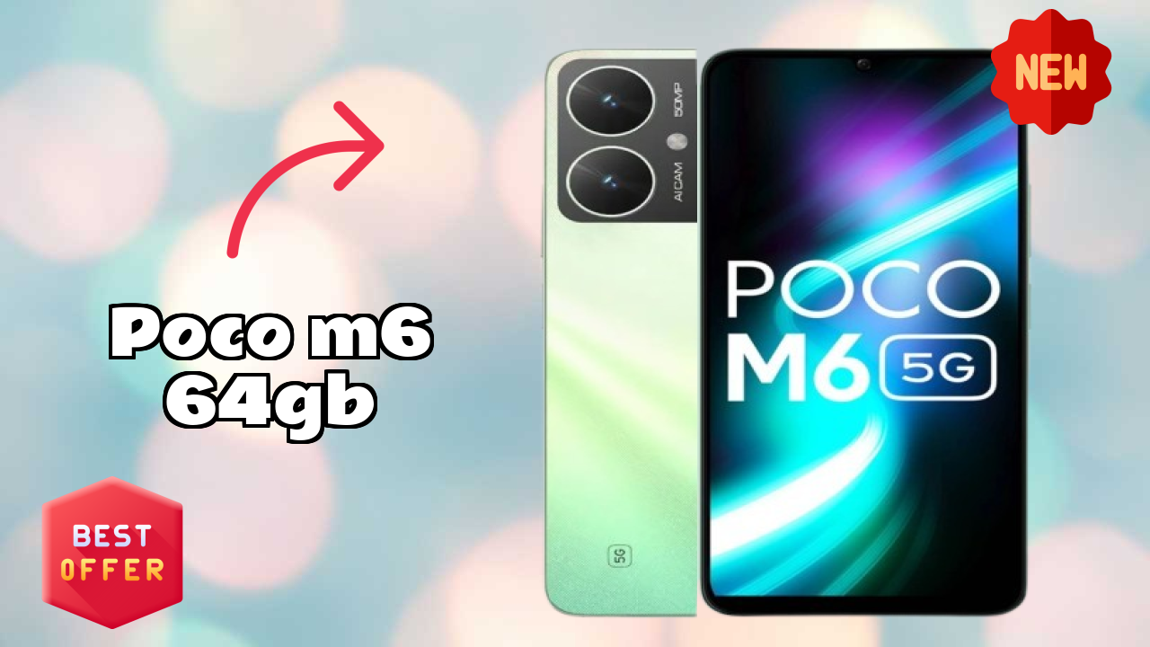 POCO M6 64GB Price Drop: Now Available at ₹7,999