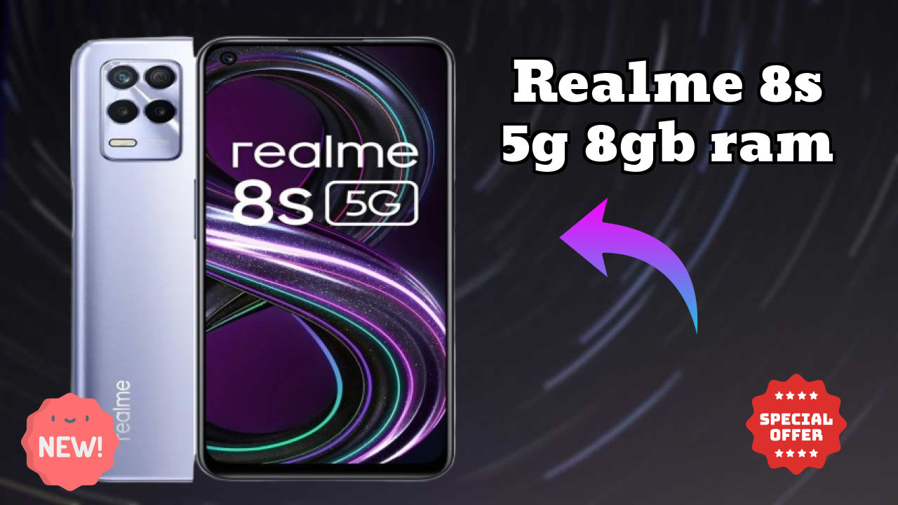 Realme 8s 5G 8GB RAM Display Review: 6.5 Inches (16.51 Cm) Screen Size