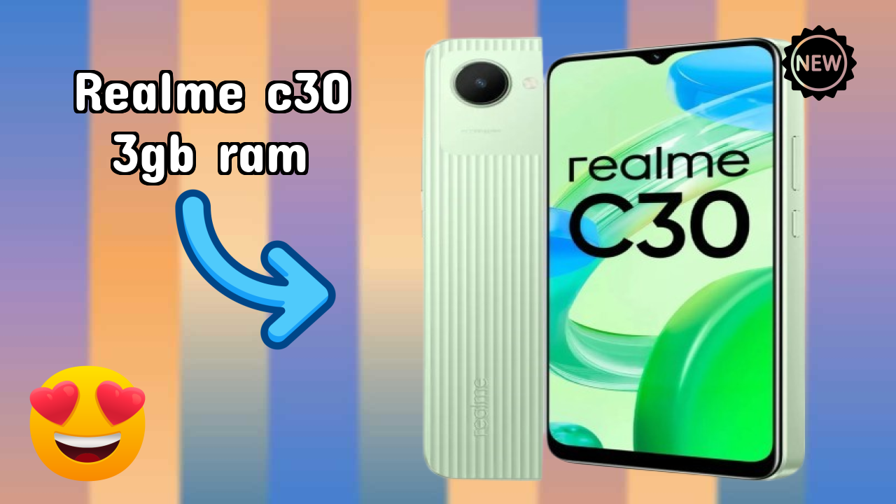 Realme C30 3GB RAM Display Size: 6.5 Inches (16.51 Cm) Screen Review
