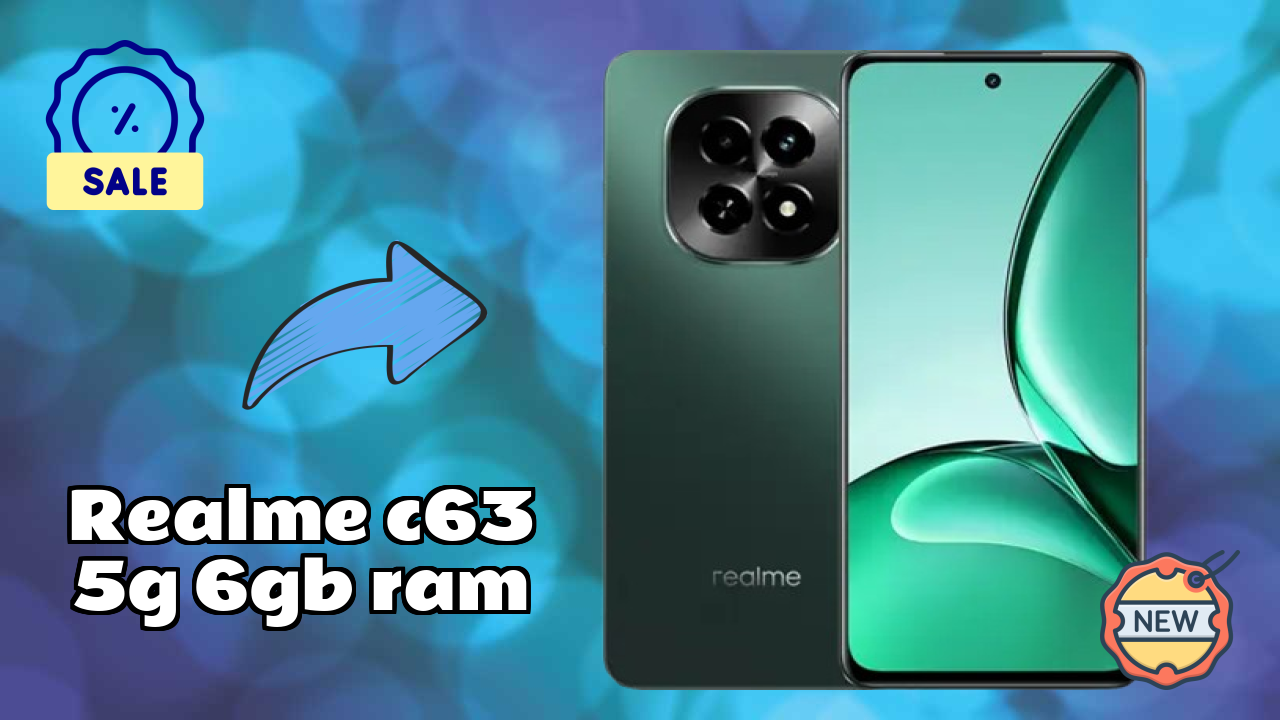 Realme C63 5G 6GB RAM Price Drop: Now Available at Just ₹12,499