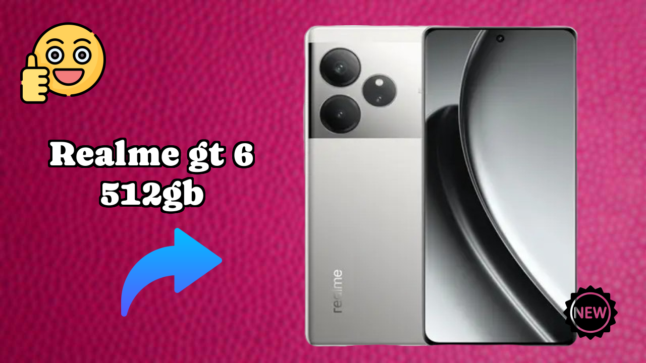 Realme GT 6 512GB at ₹32,999 - Best Features & Specifications