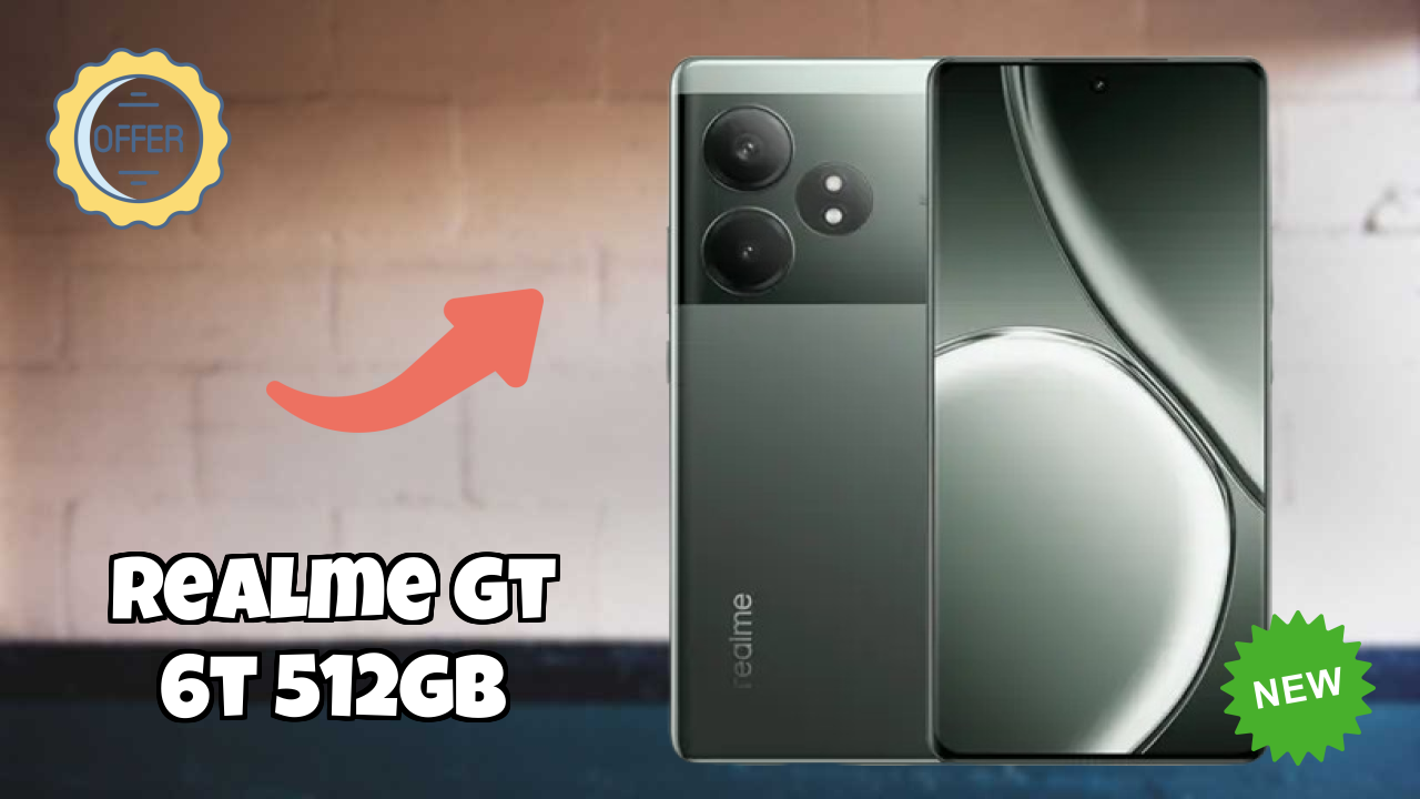 Realme GT 6T 512GB Gaming Performance with Snapdragon 7 Plus Gen 3 Processor