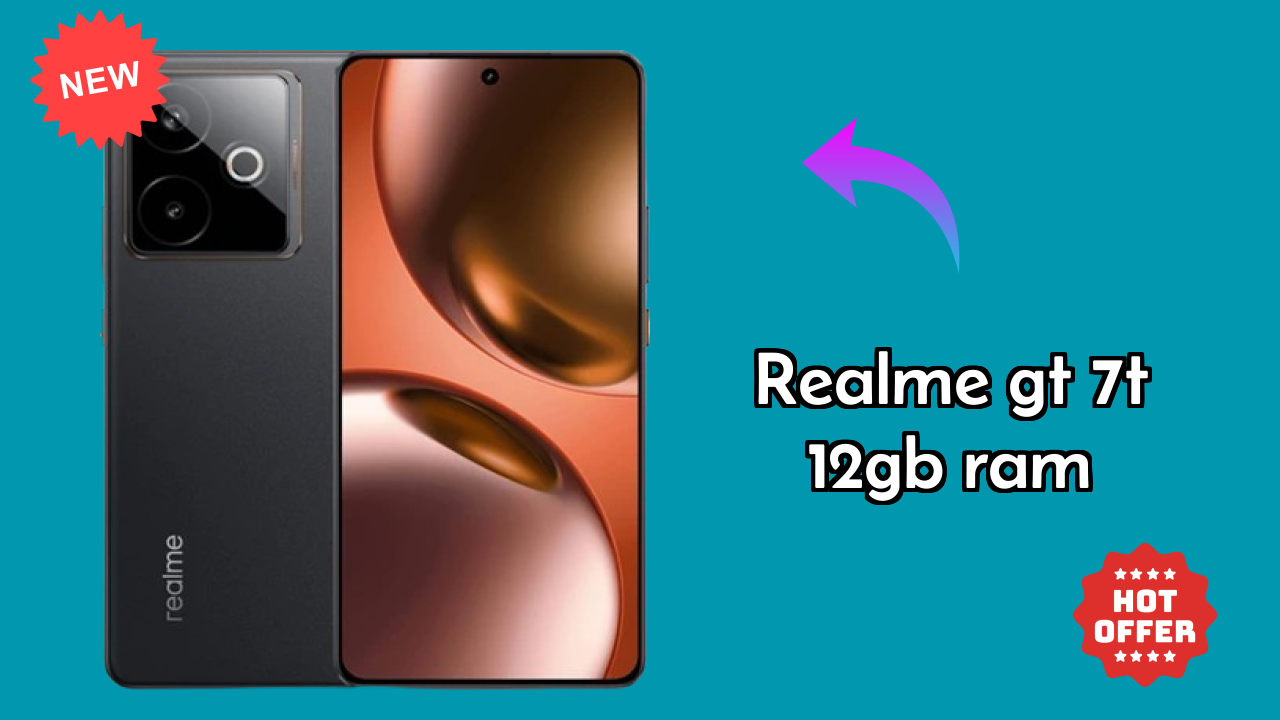Realme GT 7T 12GB RAM Price Drop: Available at Just ₹34,699