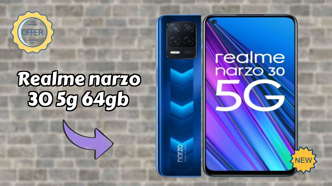 Realme Narzo 30 5G 64GB at ₹9,999 - Best Deal Right Now