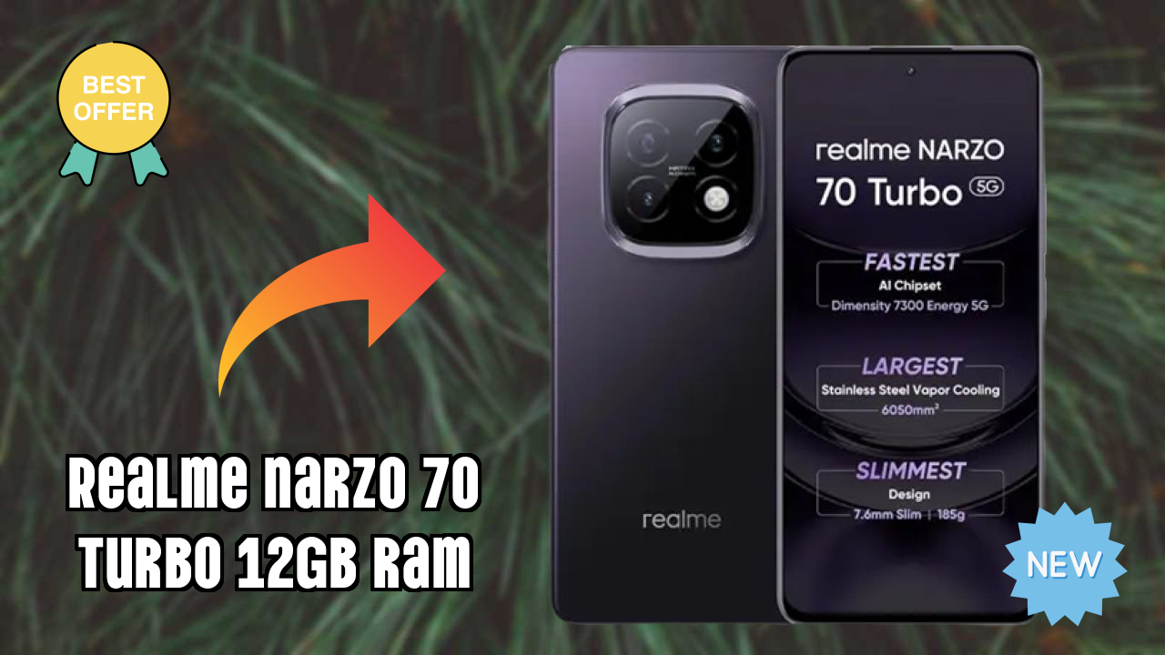 Realme Narzo 70 Turbo 12GB RAM Test: 12 GB RAM Handles Heavy Tasks?