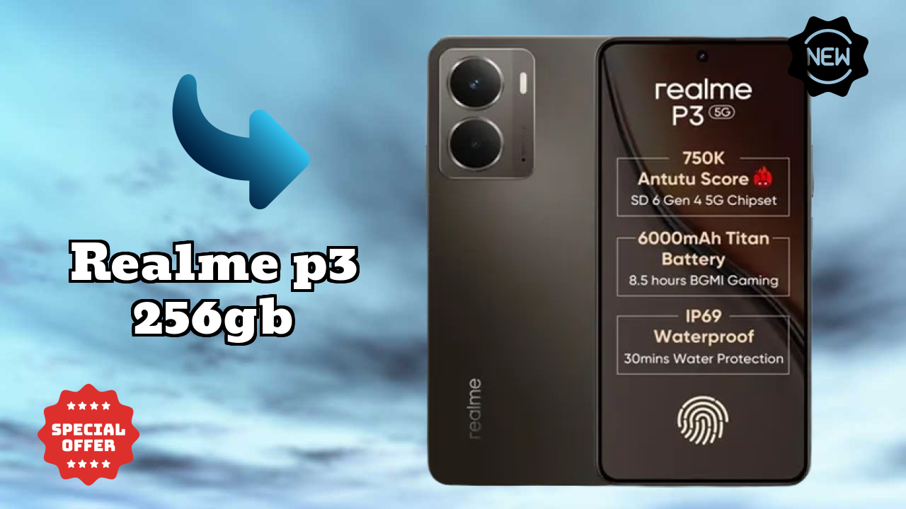 Realme P3 256GB - Best Phone Under ₹18,499 in India Right Now