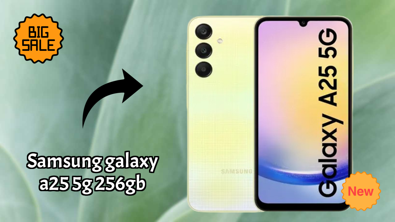 Samsung Galaxy A25 5G 256GB Display Analysis: 6.5 Inches (16.51 Cm) Screen