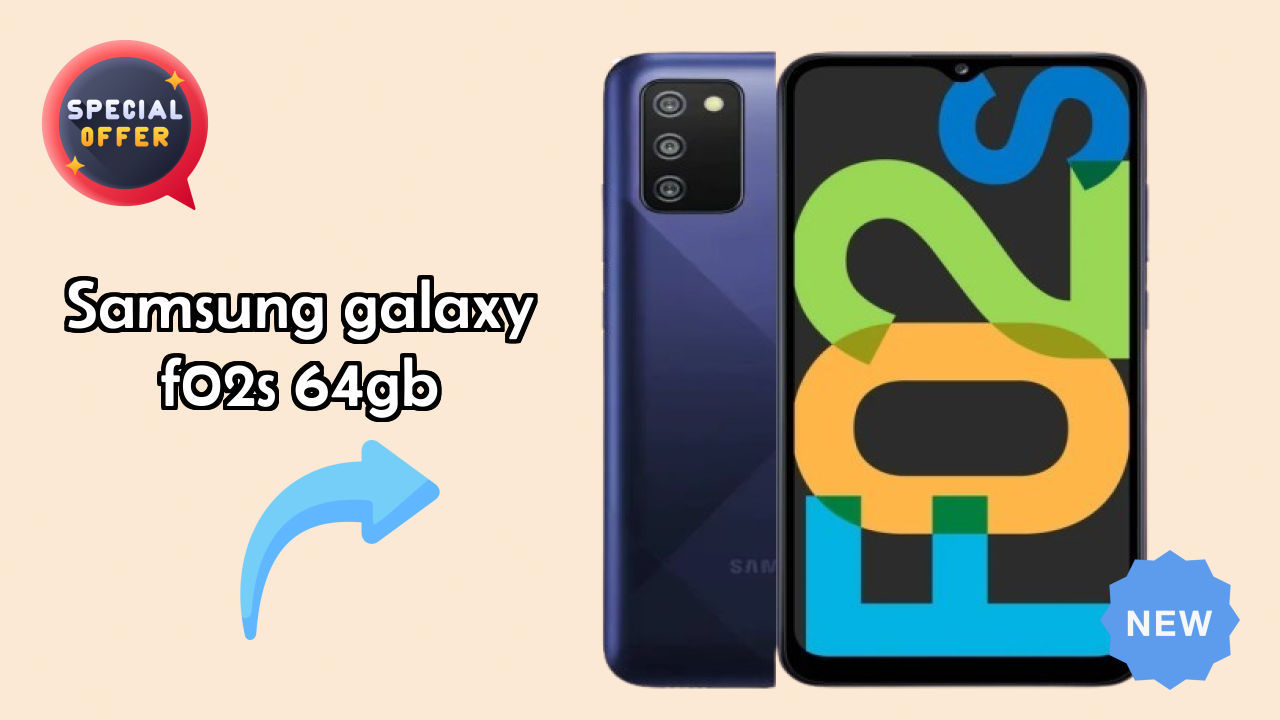 Samsung Galaxy F02s 64GB Display Review: PLS TFT LCD Screen