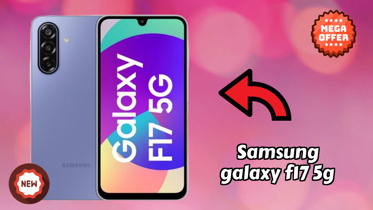 Samsung Galaxy F17 5G Display Technology: 6.7 Inches (17.02 Cm) Screen