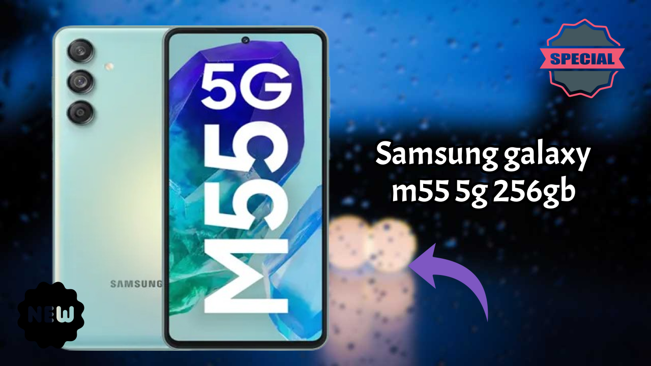 Samsung Galaxy M55 5G 256GB Display Size: 6.7 Inches (17.02 Cm) Screen Quality