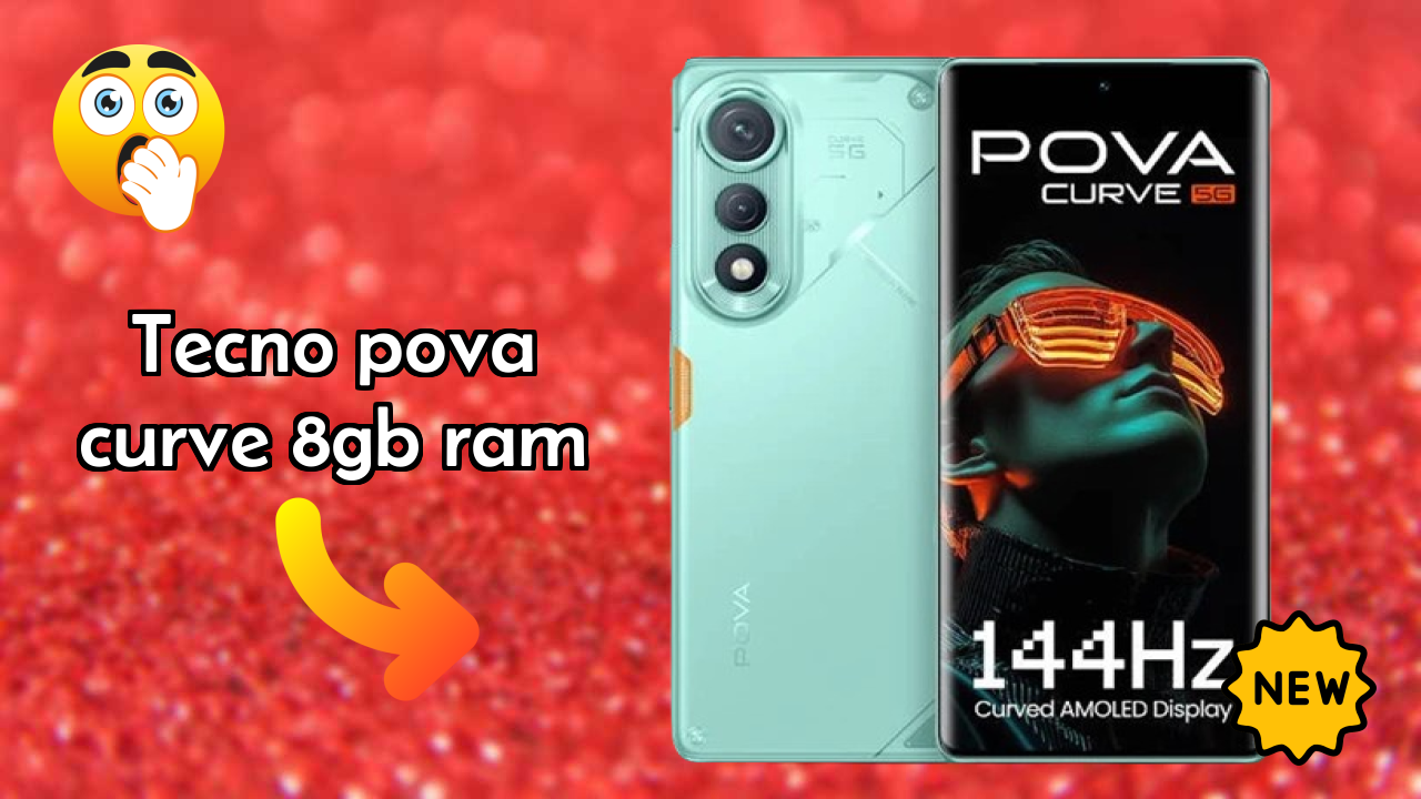 Tecno Pova Curve 8GB RAM at ₹16,999 - Best Phone in This Price Range