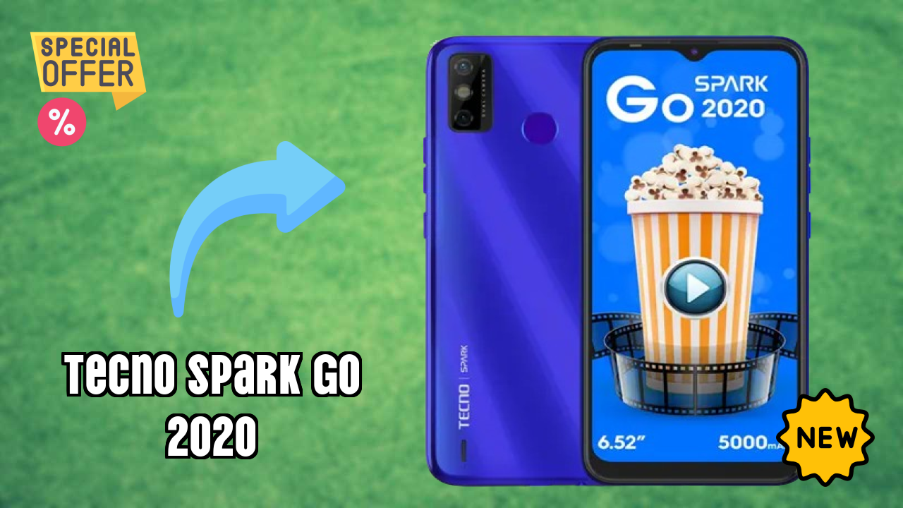 Tecno Spark Go 2020 Display Analysis: 6.52 Inches (16.56 Cm) Screen