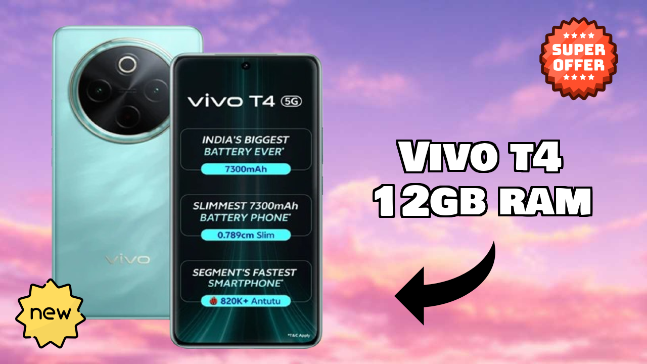 Vivo T4 12GB RAM Battery Review: 7300 MAh Charging Analysis