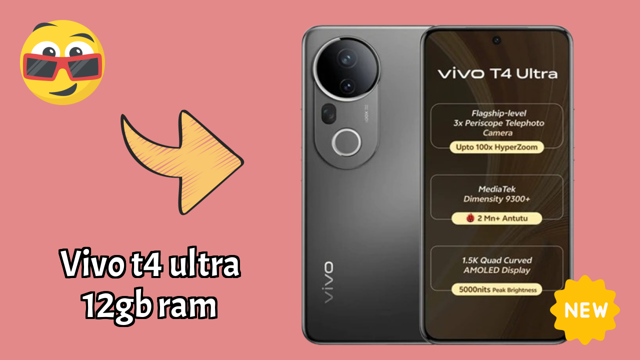 Vivo T4 Ultra 12GB RAM Gaming Performance: MediaTek Dimensity 9300 Plus Benchmarks
