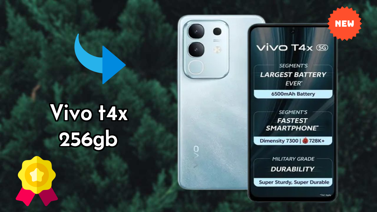Get Vivo T4X 256GB at Just ₹16,499 - Limited Time Offer!