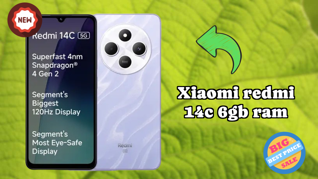 Xiaomi Redmi 14C 6GB RAM Display Size: 6.88 Inches (17.48 Cm) Screen Review