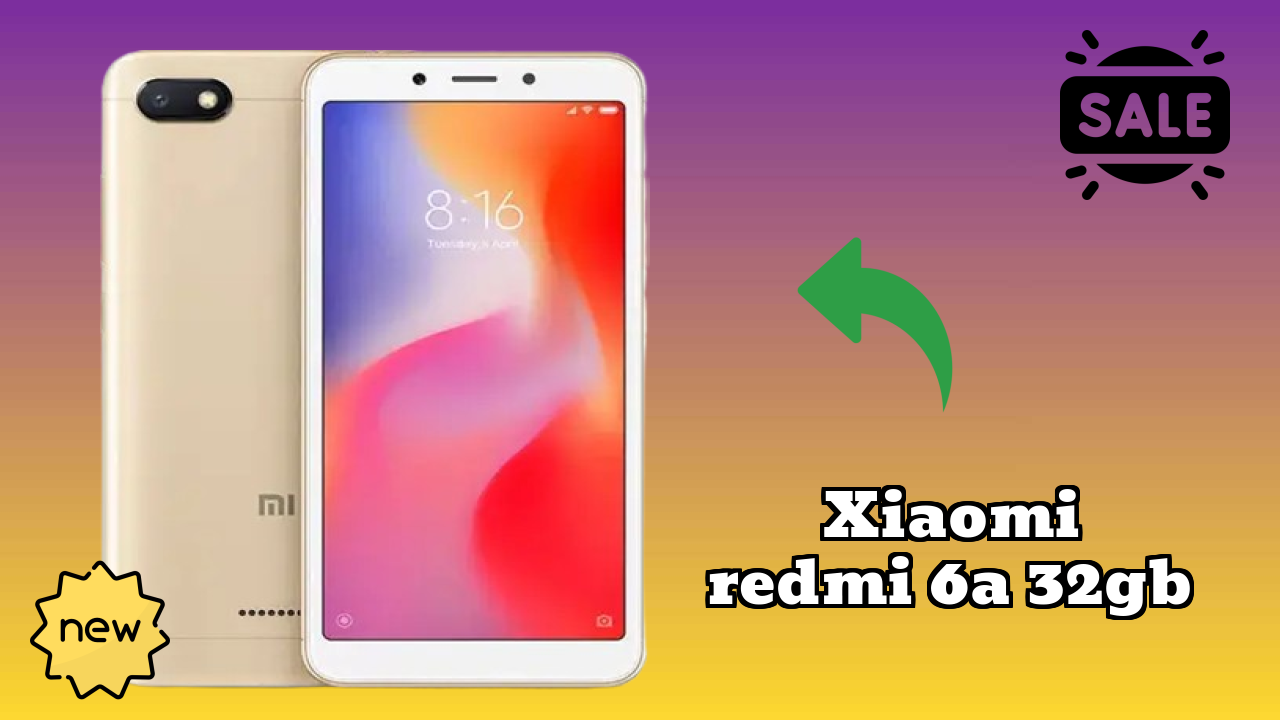Xiaomi Redmi 6A 32GB Display Size: 5.45 Inches (13.84 Cm) Screen Quality